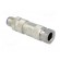 Plug | M12 | PIN: 4 | male | D code-Ethernet | for cable | IDC | straight фото 4