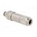 Plug | M12 | PIN: 4 | male | D code-Ethernet | for cable | push-lock | IP67 фото 4