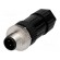Plug | M12 | PIN: 4 | male | D code-Ethernet | for cable | screw terminal фото 1