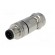 Plug | M12 | PIN: 4 | male | D code-Ethernet | for cable | soldering | IP65 фото 2
