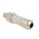Plug | M12 | PIN: 4 | male | D code-Ethernet | for cable | spring clamp фото 4
