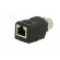 Adapter | M12 female D coded,RJ45 socket | D code-Ethernet paveikslėlis 2