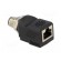 Adapter | RJ45 socket,M12 male | D code-Ethernet | PIN: 4 | straight paveikslėlis 8