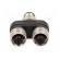T adapter | M12 male,M12 female x2 | A code-DeviceNet / CANopen paveikslėlis 9