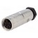Connector: M16 | plug | female | soldering | for cable | PIN: 6 | 5A | 300V image 1