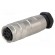 Connector: M16 | plug | female | soldering | for cable | PIN: 8 | 5A | 60V image 1