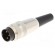 Connector: M16 | plug | male | soldering | for cable | PIN: 3 | 5A | 250V фото 1