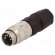 Connector: M16 | plug | male | soldering | for cable | PIN: 5 | 5A | 100V paveikslėlis 1