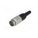 Connector: M16 | plug | male | soldering | for cable | PIN: 8 | 5A | 100V image 2