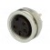 Connector: M16 | socket | female | soldering | PIN: 4 | 5A | 250V | IP68 image 1