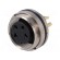 Connector: M16 | socket | female | soldering | PIN: 4 | 7A | 250V | straight фото 1