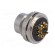 Connector: M16 | socket | male | soldering | PIN: 12 | 3A | 60V | straight фото 4