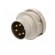 Connector: M16 | socket | male | soldering | PIN: 5 | 5A | 250V | IP68 image 2