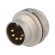 Connector: M16 | socket | male | soldering | PIN: 5 | 5A | 60V | IP40 paveikslėlis 1