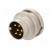 Connector: M16 | socket | male | soldering | PIN: 6 | 5A | 250V | IP68 фото 2