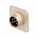 Connector: M16 | socket | male | soldering | PIN: 6 | 5A | 300V | IP65,IP67 image 1