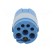 Connector: M23 | contact insert | PIN: 8(4+4) | female | crimped image 5