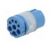 Connector: M23 | contact insert | PIN: 8(4+4) | female | crimped image 6