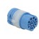 Connector: M23 | contact insert | PIN: 8(4+4) | female | crimped image 8