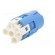 Connector: M23 | contact insert | PIN: 8(4+4) | female | for cable paveikslėlis 6