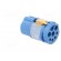 Connector: M23 | contact insert | PIN: 8(4+4) | female | for cable фото 4