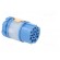 Connector: M23 | contact insert | PIN: 8(4+4) | female | for cable фото 8
