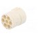 Connector: M23 | contact insert | PIN: 6 | female | crimped | 300V | 20A image 6