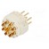 Connector: M23 | contact insert | PIN: 9(1+8) | male | soldering | 200V image 6