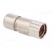 Connector: M23 | plug | PIN: 6 | female | crimped | for cable | straight фото 8