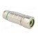 Connector: M23 | plug | PIN: 6 | male | crimped | for cable | straight | 25A фото 4