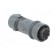 Connector: circular | plug | female | PIN: 22 | w/o contacts | for cable image 8