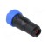 Connector: circular | plug | female | PIN: 3 | w/o contacts | for cable paveikslėlis 4