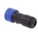 Connector: circular | plug | male | PIN: 2 | w/o contacts | for cable paveikslėlis 4