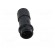 Connector: circular | plug | male | PIN: 2 | w/o contacts | for cable image 9