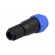 Connector: circular | plug | male | PIN: 3 | w/o contacts | for cable paveikslėlis 6
