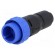 Connector: circular | plug | male | PIN: 6 | w/o contacts | for cable image 1