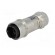Connector: circular | plug | male | PIN: 8 | w/o contacts | for cable image 2