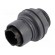 Connector: circular | socket | male | PIN: 3 | w/o contacts | UL94V-0 image 1