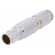 Connector: circular | 1B | plug | male | PIN: 8 | soldering | for cable | 5A image 1