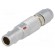Connector: circular | Series: 00 | plug | male | soldering | for cable image 1
