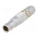 Connector: circular | Series: 00 | plug | male | soldering | for cable image 1