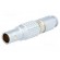 Connector: circular | 0B | plug | male | PIN: 7 | soldering | for cable image 1