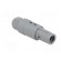 Connector: circular | 1P | plug | male | PIN: 2 | soldering | for cable image 4