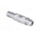 Connector: coaxial | 00 | plug | male | soldering | for cable | 4A | IP50 image 4