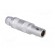Connector: coaxial | 00 | plug | male | soldering | for cable | 4A | IP50 image 8