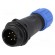 SP13 | plug | male | PIN: 6 | IP68 | 4÷6.5mm | 5A | soldering | for cable image 1