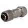 ST12 | plug | male | PIN: 7 | IP67 | 5÷8mm | 5A | soldering | for cable | 125V image 1
