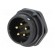 Socket | SP21 | male | PIN: 5 | IP68 | 30A | soldering | 500V | 4mm2 | -25÷85°C image 1