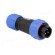 SP13 | plug | male | PIN: 3 | IP68 | 4÷6.5mm | 13A | soldering | for cable paveikslėlis 8