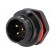 SP13 | socket | male | PIN: 3 | IP68 | 13A | soldering | for panel mounting image 1